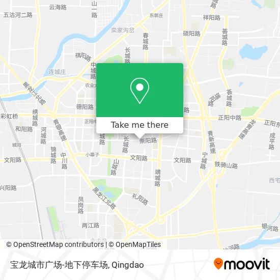 宝龙城市广场-地下停车场 map
