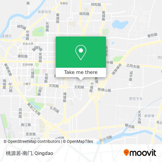 桃源居-南门 map