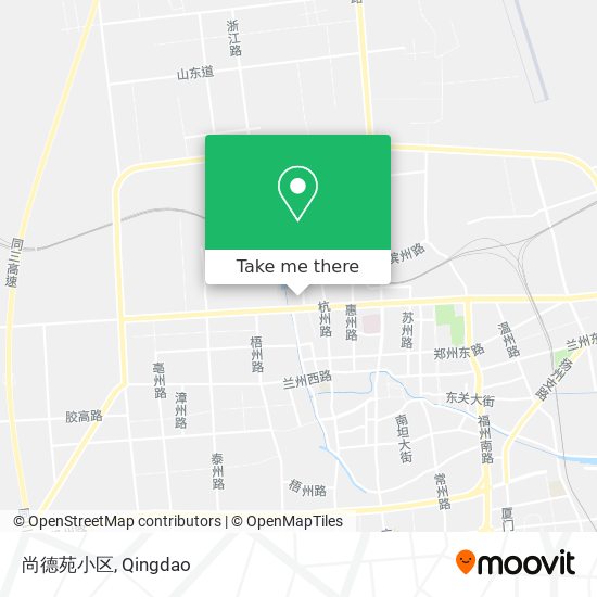 尚德苑小区 map