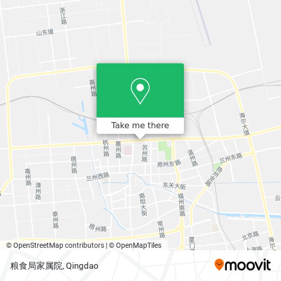 粮食局家属院 map