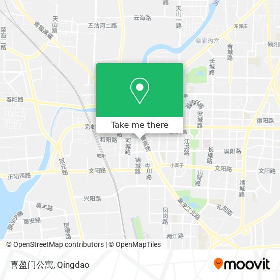 喜盈门公寓 map