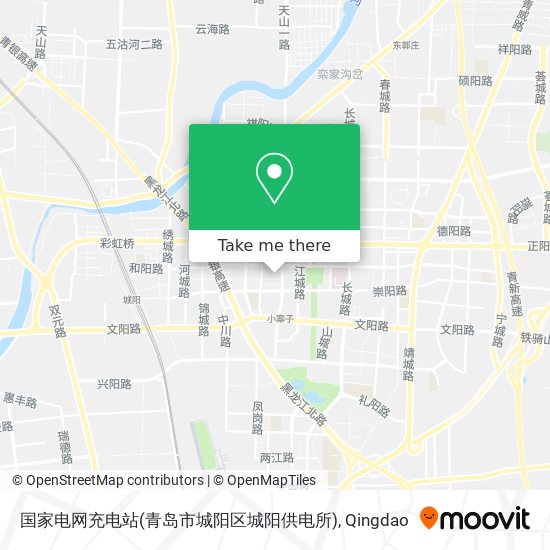 国家电网充电站(青岛市城阳区城阳供电所) map