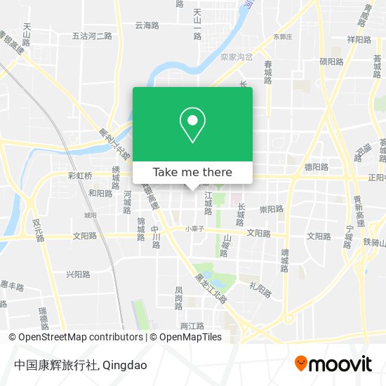 中国康辉旅行社 map