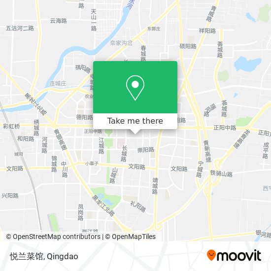 悦兰菜馆 map