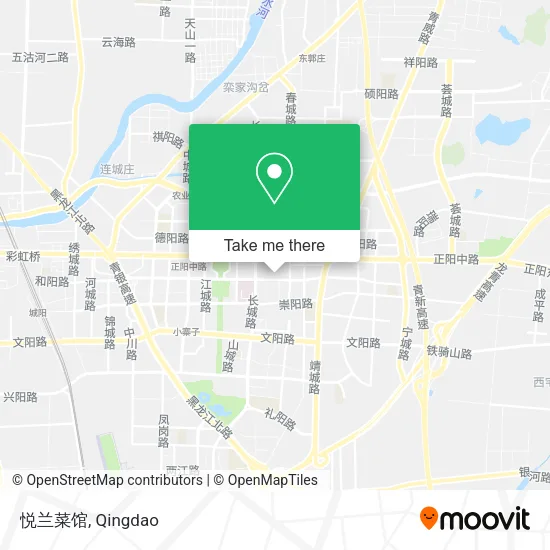 悦兰菜馆 map