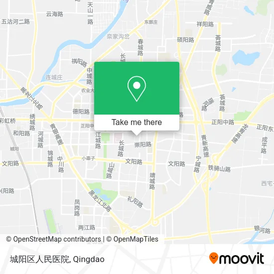 城阳区人民医院 map