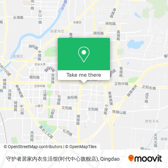守护者居家内衣生活馆(时代中心旗舰店) map