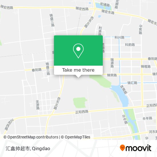 汇鑫帅超市 map