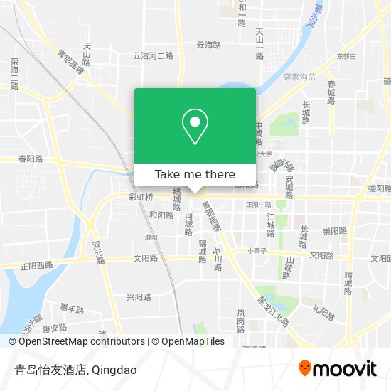 青岛怡友酒店 map