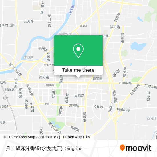 月上鲜麻辣香锅(水悦城店) map
