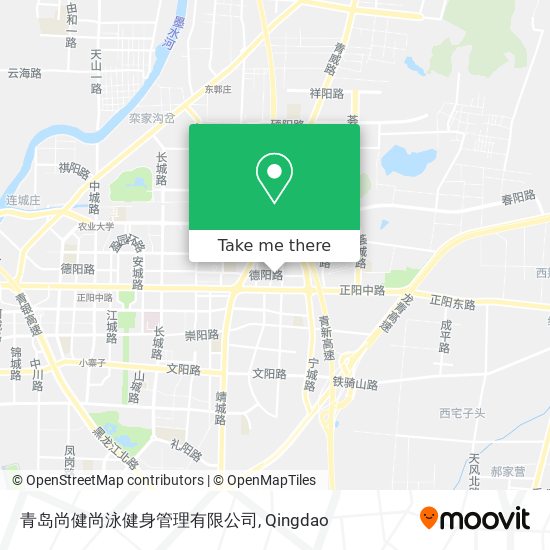 青岛尚健尚泳健身管理有限公司 map