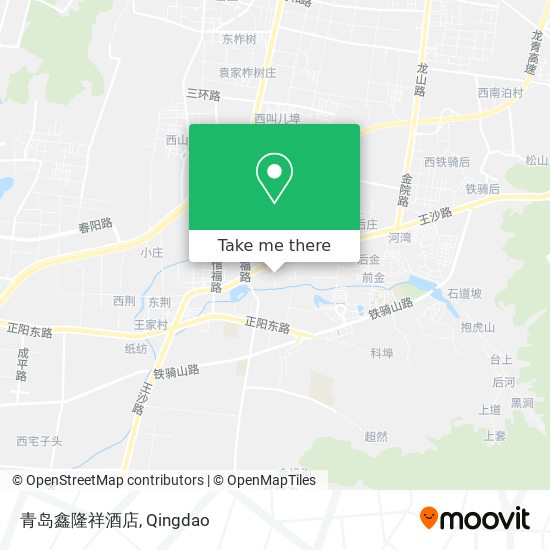 青岛鑫隆祥酒店 map