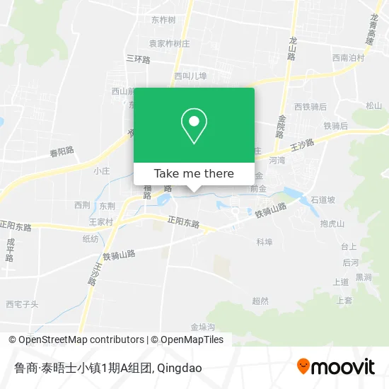 鲁商·泰晤士小镇1期A组团 map