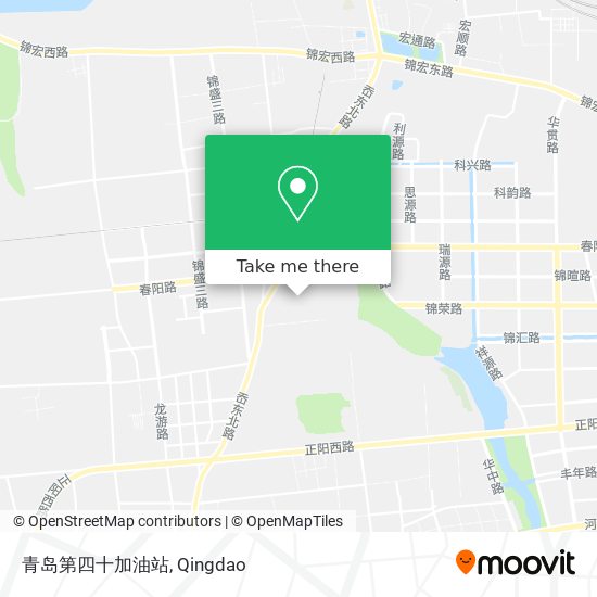 青岛第四十加油站 map