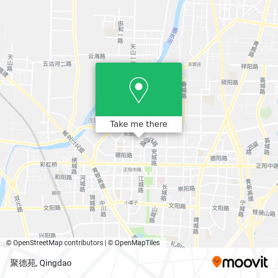 聚德苑 map