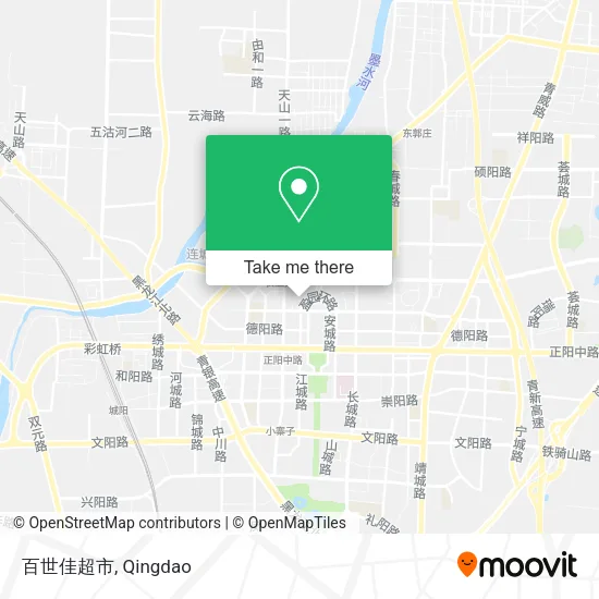 百世佳超市 map