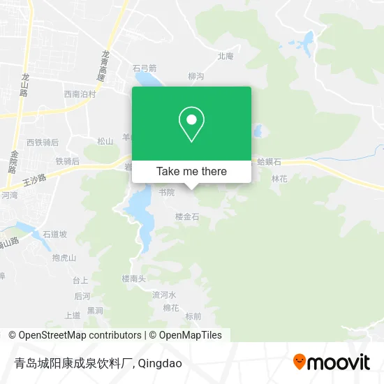 青岛城阳康成泉饮料厂 map