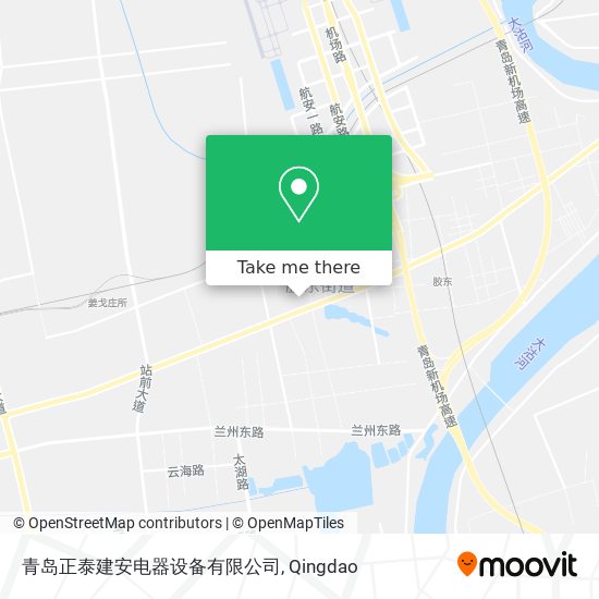 青岛正泰建安电器设备有限公司 map