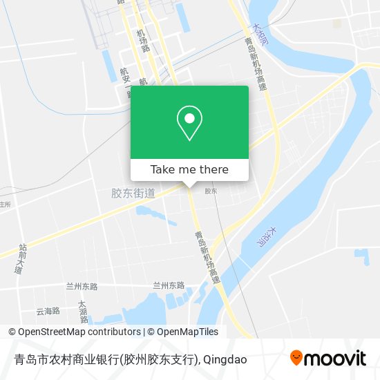 青岛市农村商业银行(胶州胶东支行) map