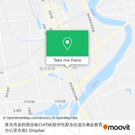 青岛市农村商业银行ATM(胶州市胶东街道办事处教育办公室东南) map
