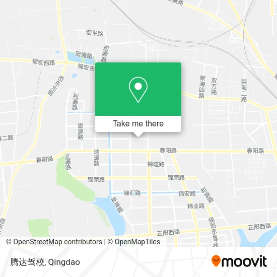 腾达驾校 map