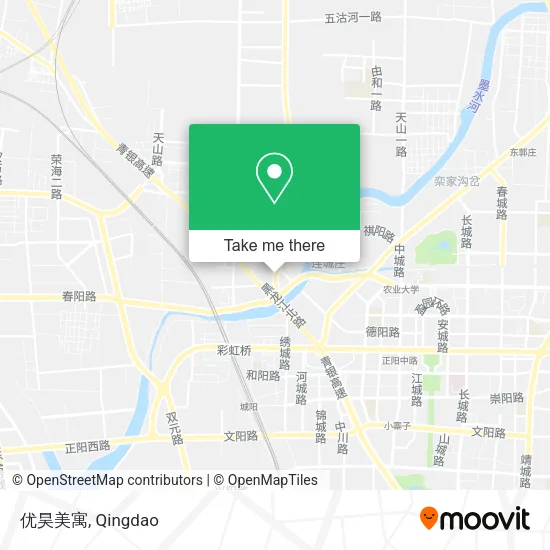 优昊美寓 map