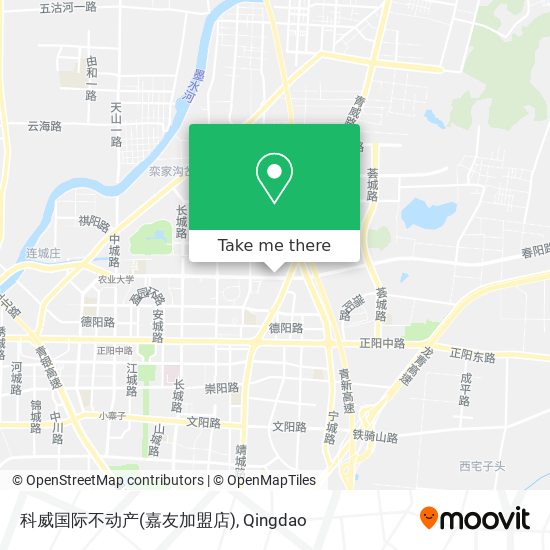科威国际不动产(嘉友加盟店) map