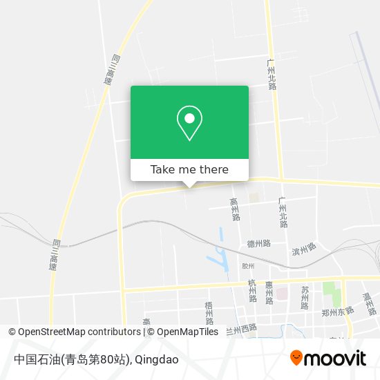 中国石油(青岛第80站) map