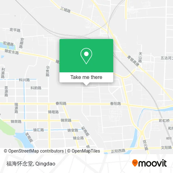 福海怀念堂 map