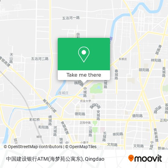 中国建设银行ATM(海梦苑公寓东) map