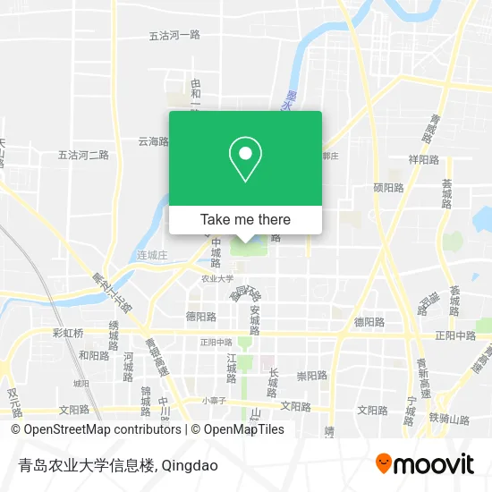 青岛农业大学信息楼 map