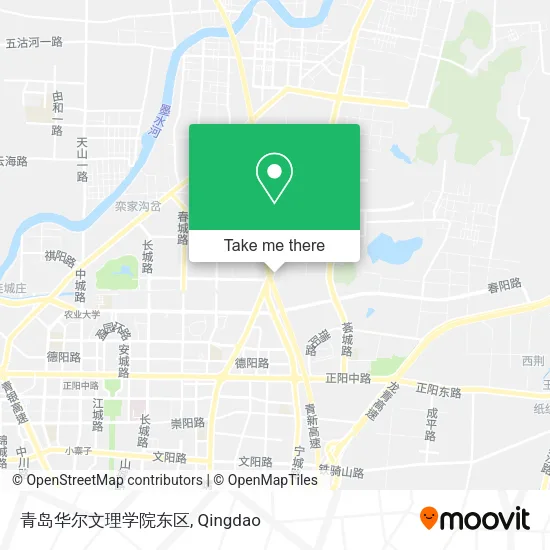 青岛华尔文理学院东区 map