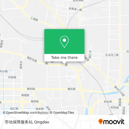 劳动保障服务站 map