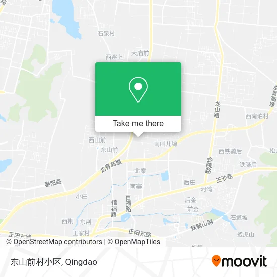 东山前村小区 map