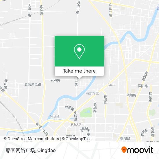 酷客网络广场 map