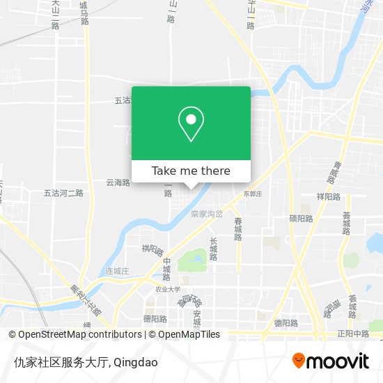 仇家社区服务大厅 map