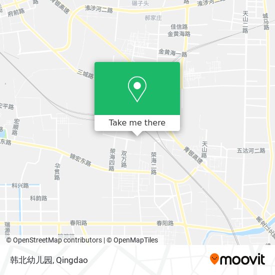 韩北幼儿园 map