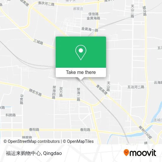 福运来购物中心 map