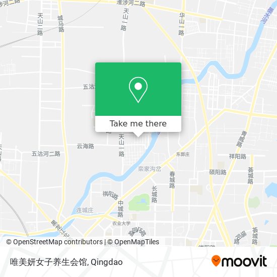 唯美妍女子养生会馆 map