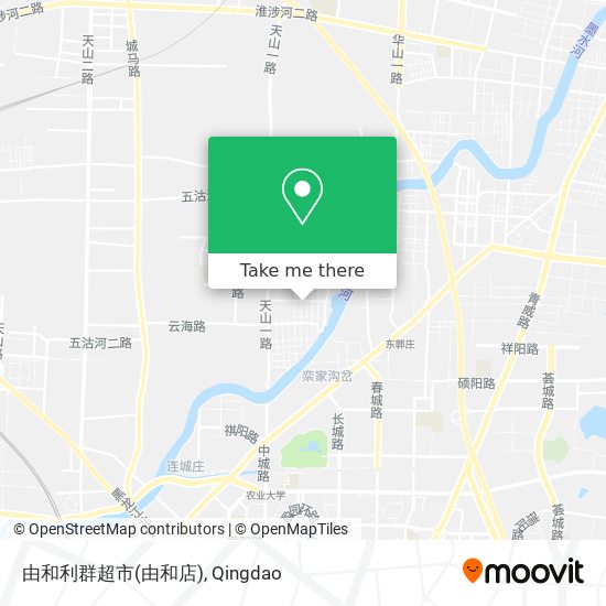 由和利群超市(由和店) map