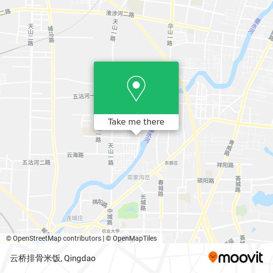 云桥排骨米饭 map