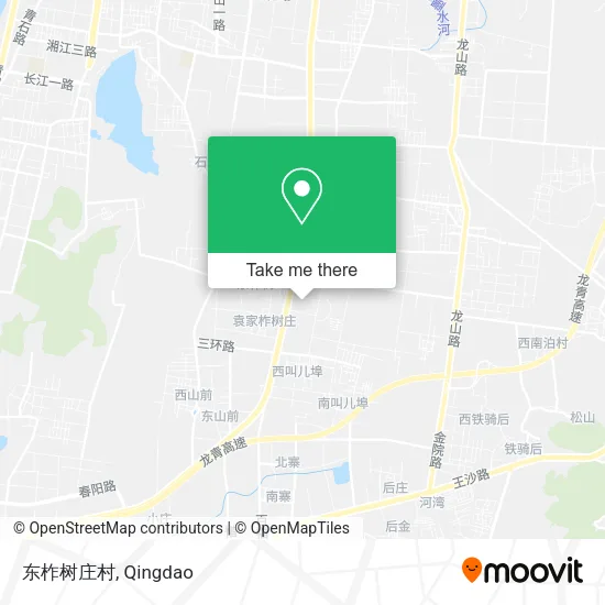 东柞树庄村 map