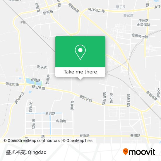 盛旭福苑 map