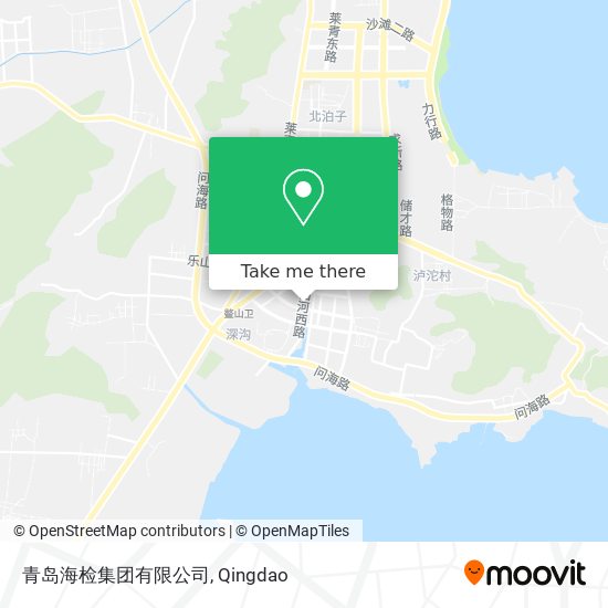 青岛海检集团有限公司 map