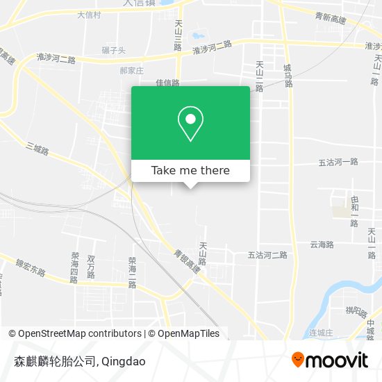 森麒麟轮胎公司 map