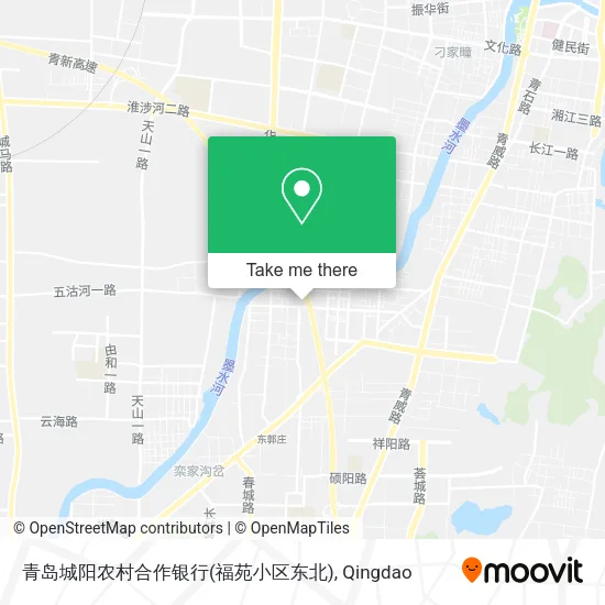 青岛城阳农村合作银行(福苑小区东北) map