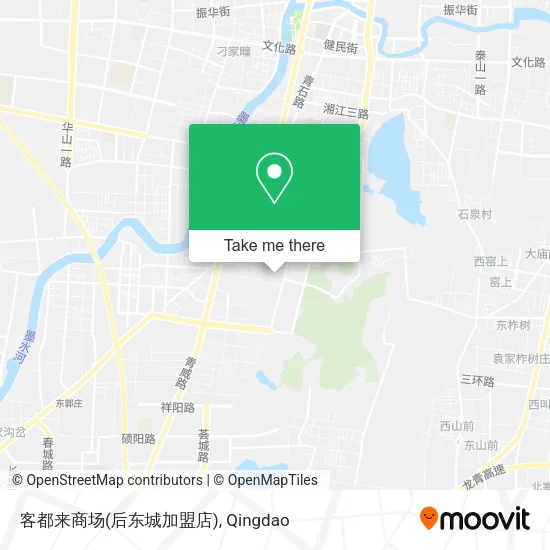 客都来商场(后东城加盟店) map