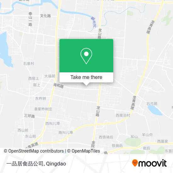 一品居食品公司 map