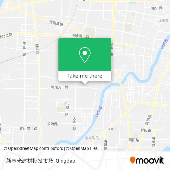 新春光建材批发市场 map