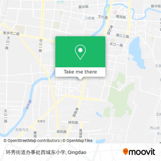 环秀街道办事处西城东小学 map